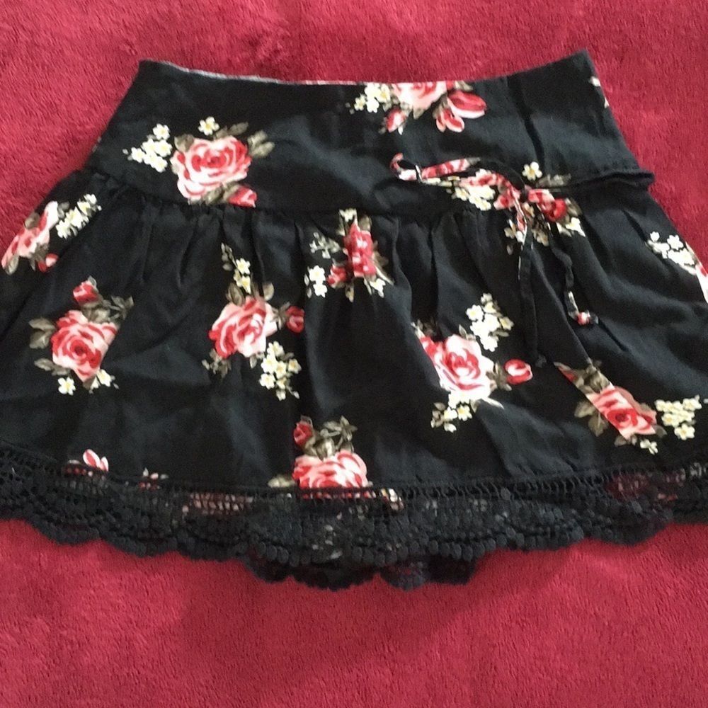 Band of Gypsies floral skort